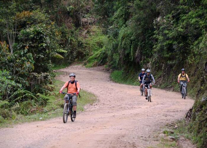 Geführte Mountainbiketour von Soata durch die Paramonlandschaft bis nach Joaquin in Kolumbien