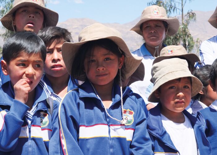 Jeder Reisende hilft mit einem Beitrag zum Schulprojekt in Peru bei