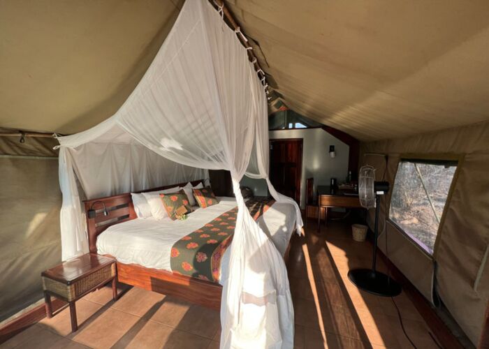 Übernachtung im Tented Camp im Majete Wildlife Reserve