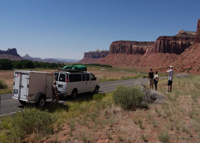 Fahrzeug-USA-Trekking
