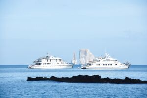 Das Galapagosschiff Coral II hat eine Kapazität von 20 Passagieren