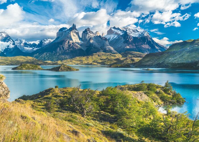Ein Highlight für jeden Wanderer in Patagonien ist der Besuch der Cuernos del Paine