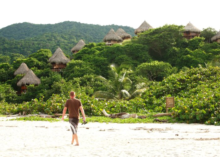 Unterkunft am Strand von Cartagena