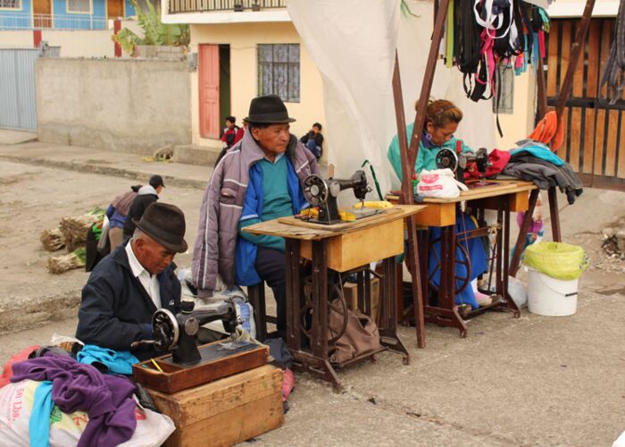 Bei der Ecuador-Trekkingreise besuchen wir auch Märkte in Quito