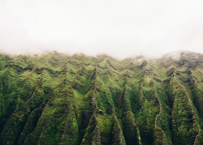 Unterwegs auf dem Kalalau Trail entlang der Na Pali Küste mit ihren Buchten und Stränden