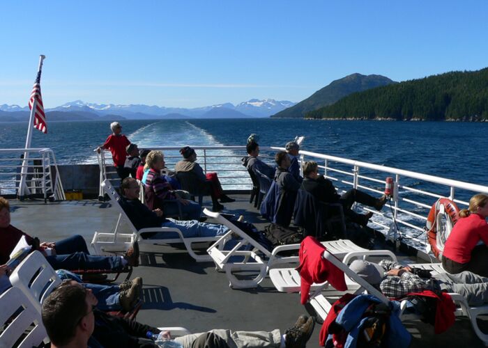 Die Inside Passage führt von British Columbia nach Alaska und ist ein Highlight