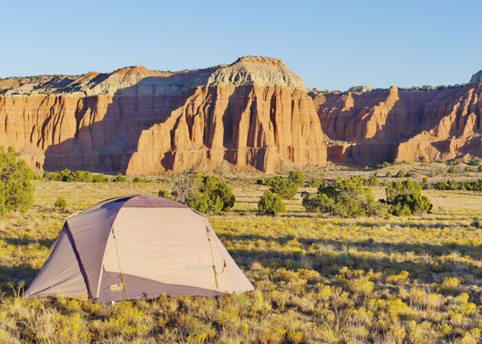Auf geführter Zelt-Trekkingtour durch den Escalante Nationalpark in der USA