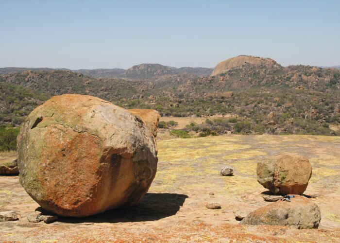 Die Reise durch Zimbabwe beinhaltet auch den Matobo Nationalpark