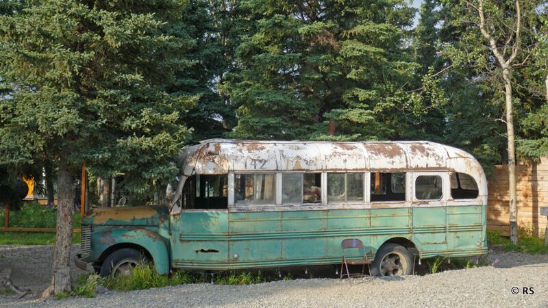 Erinnerungen an den Film "Into the wild" auf unserer Alaska Rundreise.