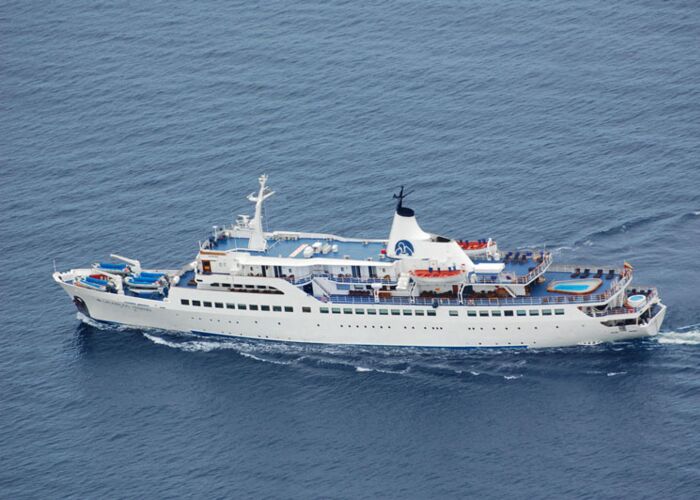 Das Galapagos Legend hat eine Kapazität von 100 Passagieren