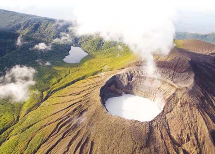 Der Vulkan rincon de la vieja liegt in der Region Guanacaste in Costa Rica