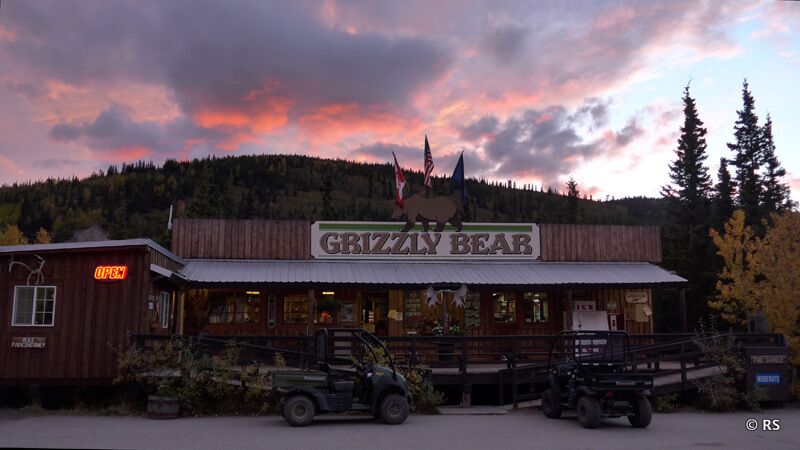 In der Grizzly Bear Lodge übernachten wir während unserem Aufenthalt im Denali Nationalpark.