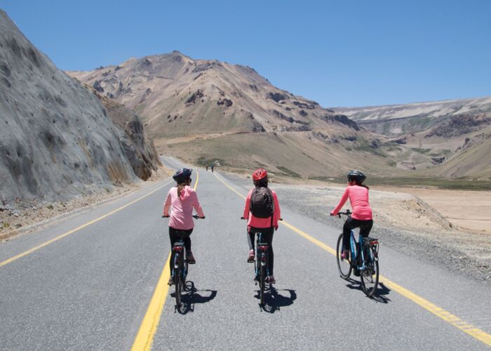 Geführte E-Bike-Tour durch Chile über den PasoPehuenche