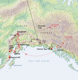 Bärenbeobachtung Katmai Nationalpark & Denali Nationalpark