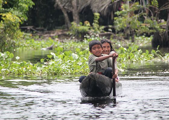 Erkundungen in Bongos im Orinoko Delta