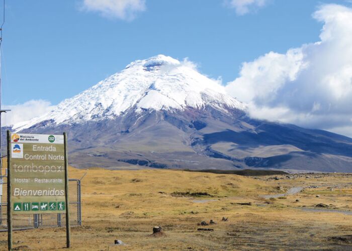 Ein Traum für Bergsteiger ist der Vulkan Cotopaxi