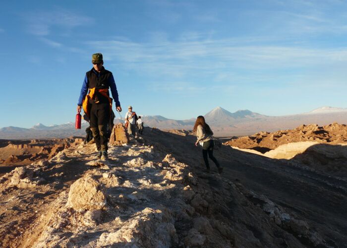 Wandern und Trekkingtouren in der Atacama Wüste mit Guide