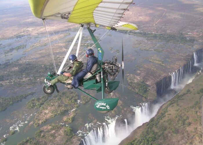 Bei der Botswana-Rundreise haben wir die Möglichkeit einen Rundflug zu unternehmen.