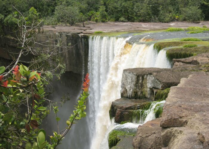 Eines der Top 10 Sehenswürdigkeiten in Guyana sind die Kaieteur Wasserfälle