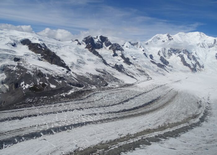 Rundflug mit dem Buschflugzeug über die Gletscher des Kluane Nationalparks
