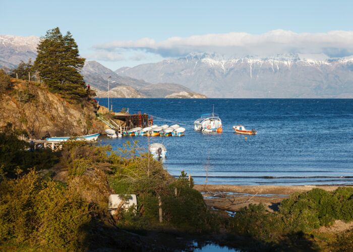 Zahlreiche Wandermöglichkeiten bieten sich auf der Patagonien Reise am Lago General Carrera