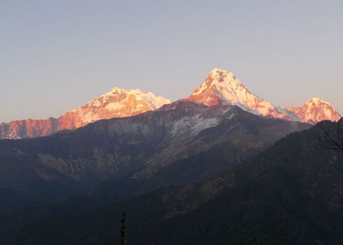 Ein Highlight der Trekkingreise in Nepal ist der Sonnenaufgang am Poon Hill
