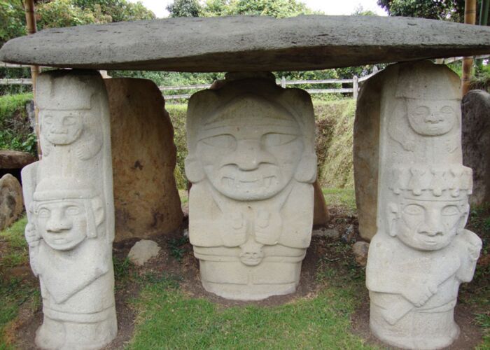 Bei der Kolumbien Rundreise besuchen wir auch die archäologische Stätte San Agustin
