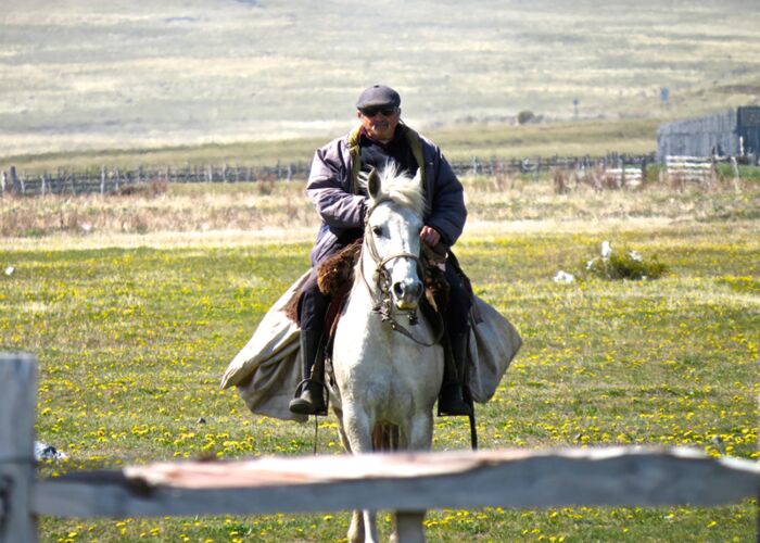 Echte Gauchos sind auf der Patagonienrundreise zu sehen