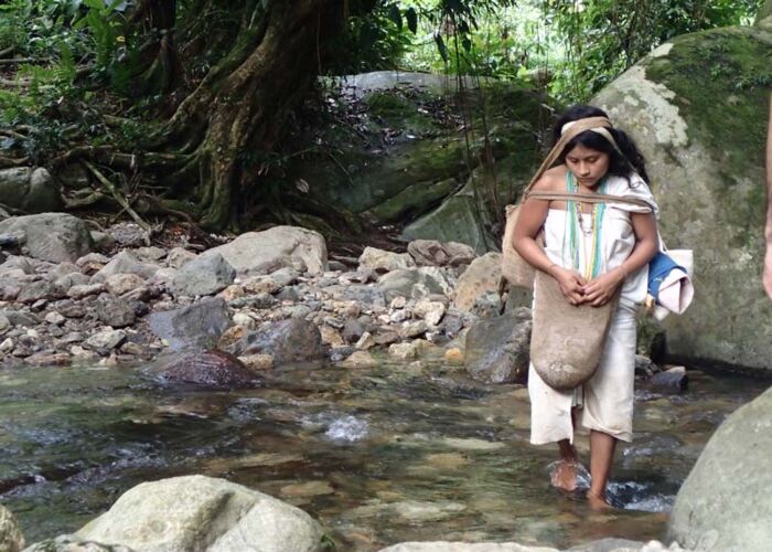 In den Bergen der Sierra Nevada de Santa Marta lebt der indigene Stamm der Kogi