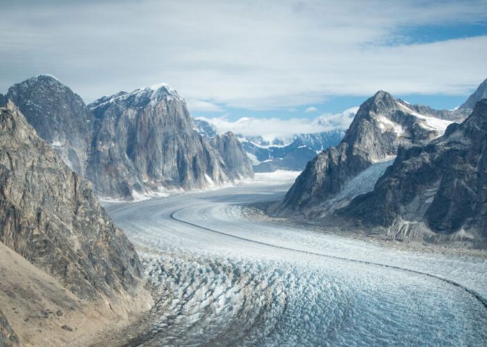 Gletscherrundflug Kluane Nationalpark bei der Kleingruppenreise in Kanada
