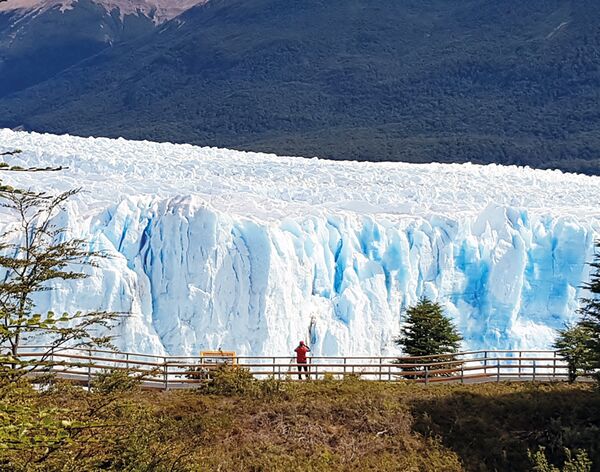 Der Perito Moreno Gletscher ist das größte Gletschergebiet der südamerikanischen Anden