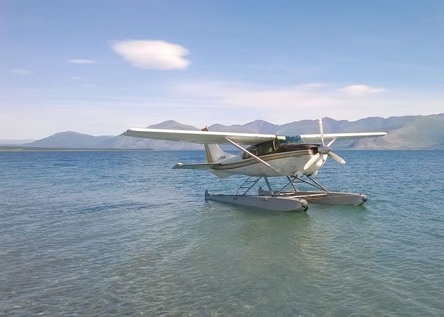 Das Highlight der Alaska Kleingruppenreise ist der Flug mit einem Wasserflugzeug
