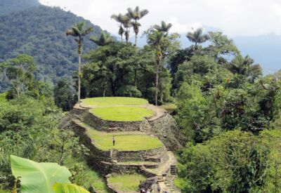 Mit einem mehrtägigen Trekking gelangen wir zur Ciudad Perdida