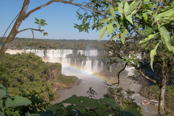 Eines der Top 10 Sehenswürdigkeiten von Argentinien sind die Iguazú Wasserfälle