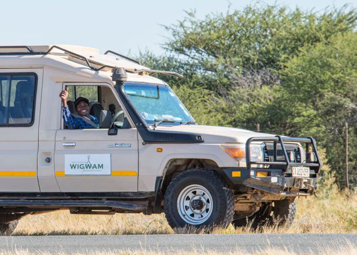 Auf der Safari durch Zambia werden wir von einem deutschsprachigen Guide begleitet