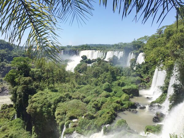 Wanderung und Besichtigung der Iguazu Wassefälle von Brasilien