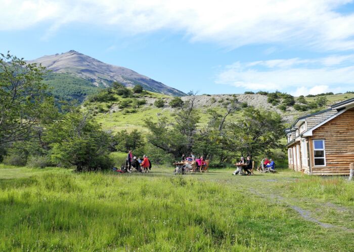 Wunderschöne Landschaften im Cerro Castillo Gebirge am Lago General Carrera