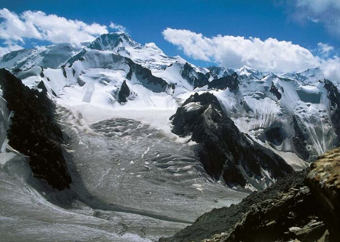 Beeindruckende Blicke in das Tien Shan Gebirge im Gebiet von Karakol