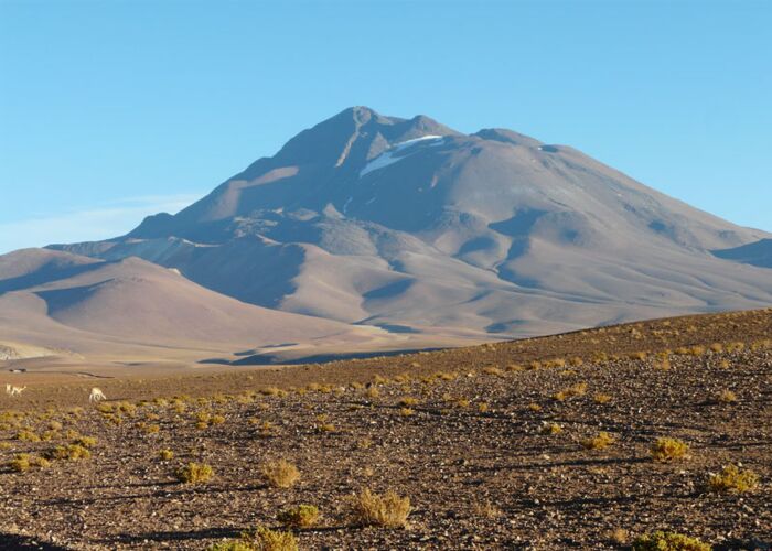Trekking und Wanderungen am Uturuncu-Vulkan in der Atacama