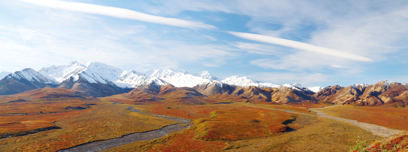 Tolle Ausblicke eröffnen sich bei einem Rundflug auf der Alaska Reise