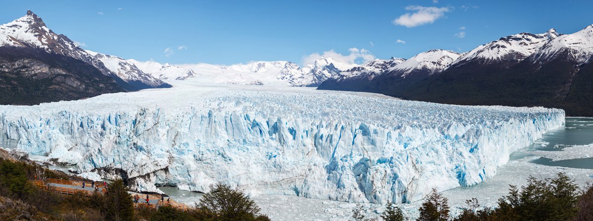 Eine der Top 10 Sehenswürdigkeiten in Patagonien ist der Perito Moreno Gletscher